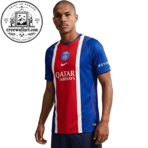 PSG Jersey Personalized Soccer Shirt Custom Name & Number