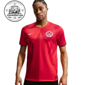 Canada Soccer Jersey | Red Football Fan Shirt for Men & Women
