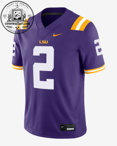 LSU Football Jersey | Purple Gold Unisex Game Day Jersey 2 LSU Football Jersey | Purple Gold Unisex Game Day Jersey