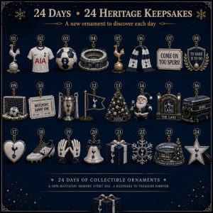 Tottenham Hotspur Advent Calendar 2026 – Spurs Christmas Countdown Gift