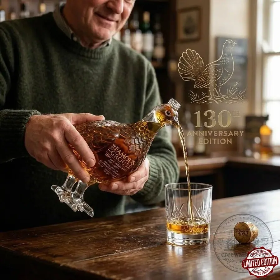 130th Anniversary Edition Blended Scotch Whisky Bottle from The Famous Grouse 6 130th Anniversary Edition Blended Scotch Whisky Bottle from The Famous Grouse