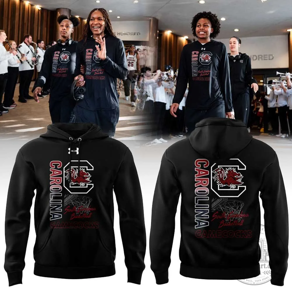 South Carolina Gamecocks Women's Basketball Black Hoodie