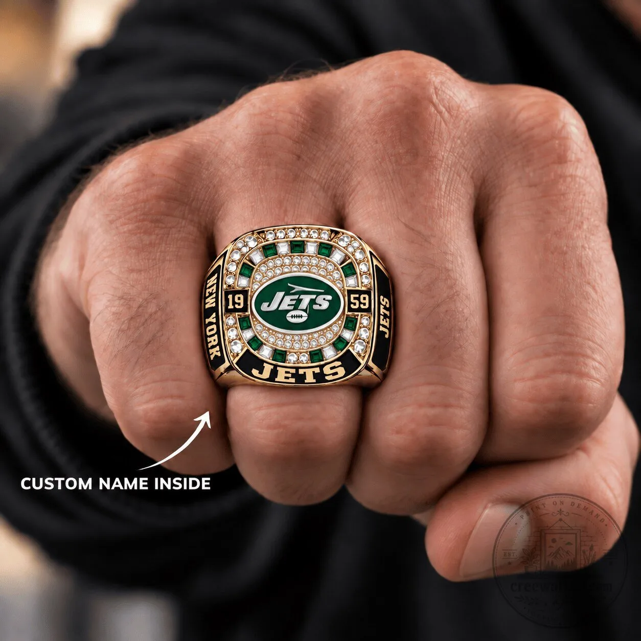 New York Jets National Football League Super Bowl Championship Ring