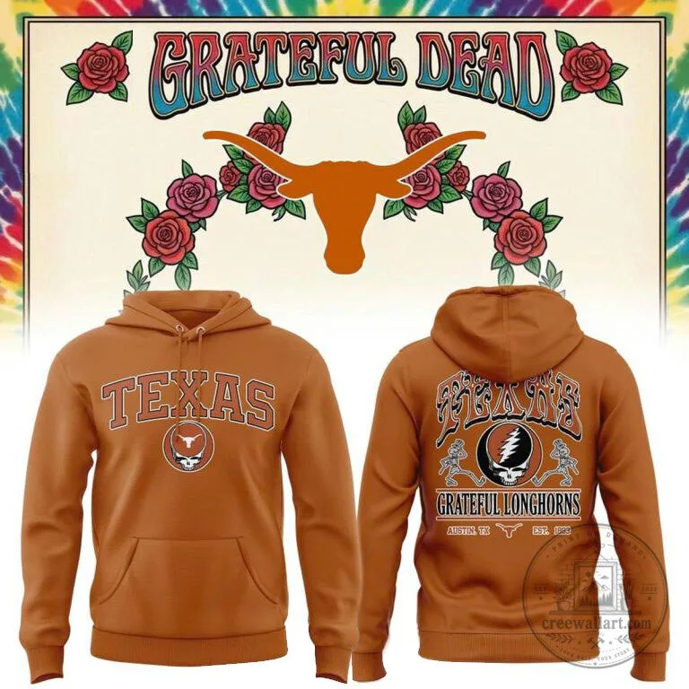 Limited Edition Hoodie for Grateful Dead Night - Texas Longhorns
