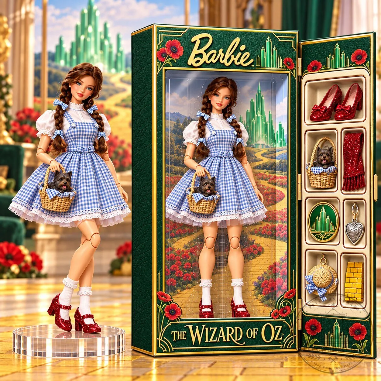 Barbie The Wizard of Oz Dorothy Collectible Doll Figure