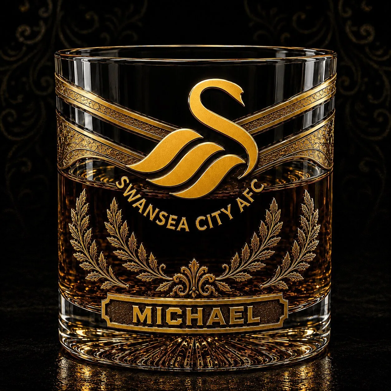 Swansea City Football Club EFL Championship Whiskey Glass