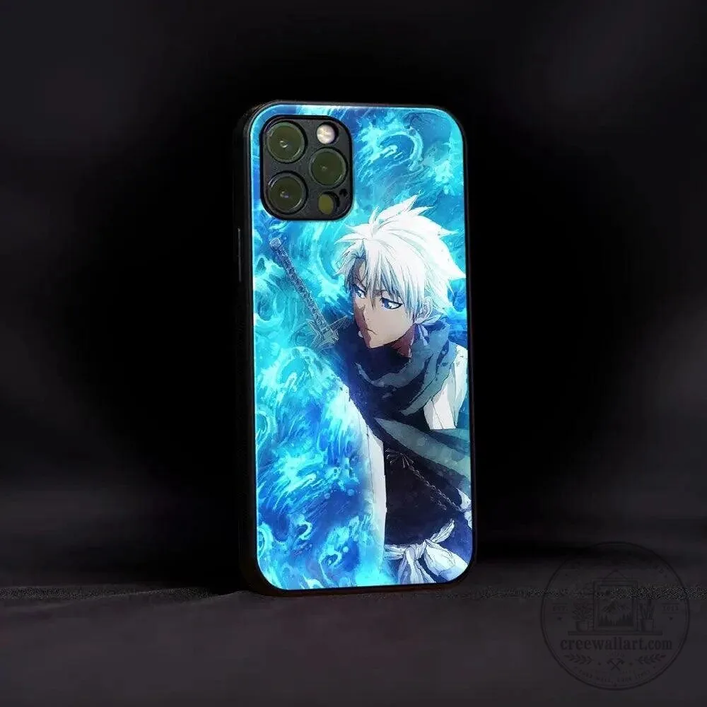 Bleach Toshiro Hitsugaya Anime Character Art Phone Case
