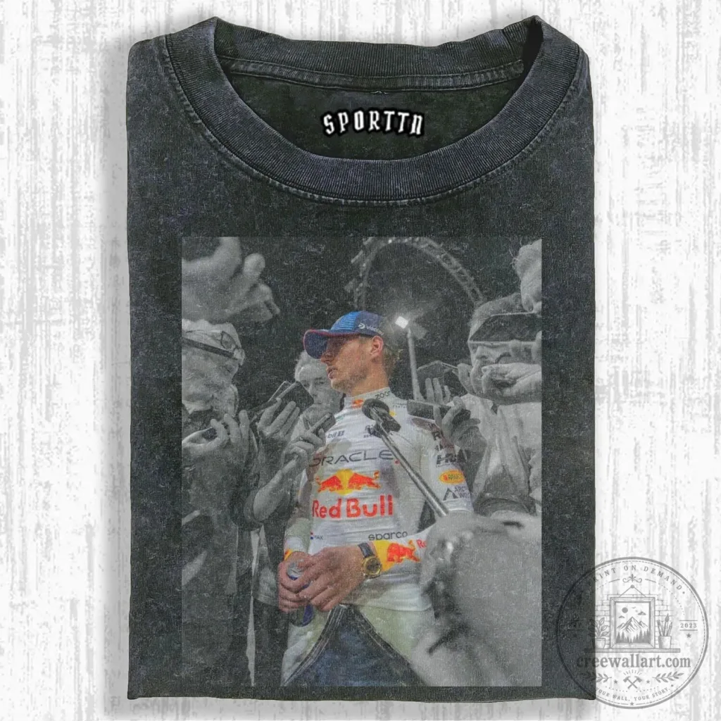 Red Bull Racing T-Shirt Celebrating Max Verstappen's Formula 1 World Championship