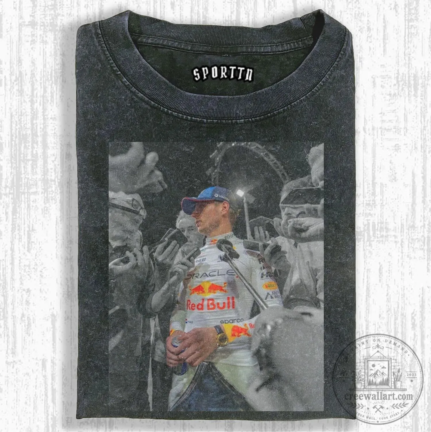 Red Bull Racing T-Shirt Celebrating Max Verstappen's Formula 1 World Championship
