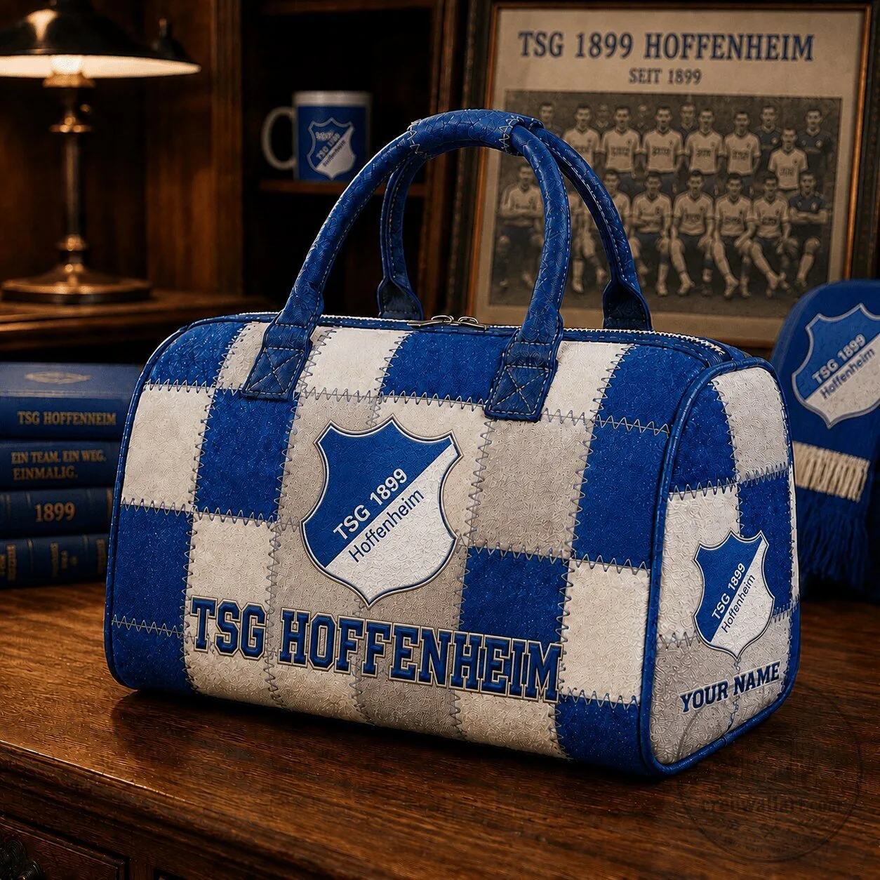 TSG Hoffenheim Bundesliga Quilted Duffle Bag 1 TSG Hoffenheim Bundesliga Quilted Duffle Bag