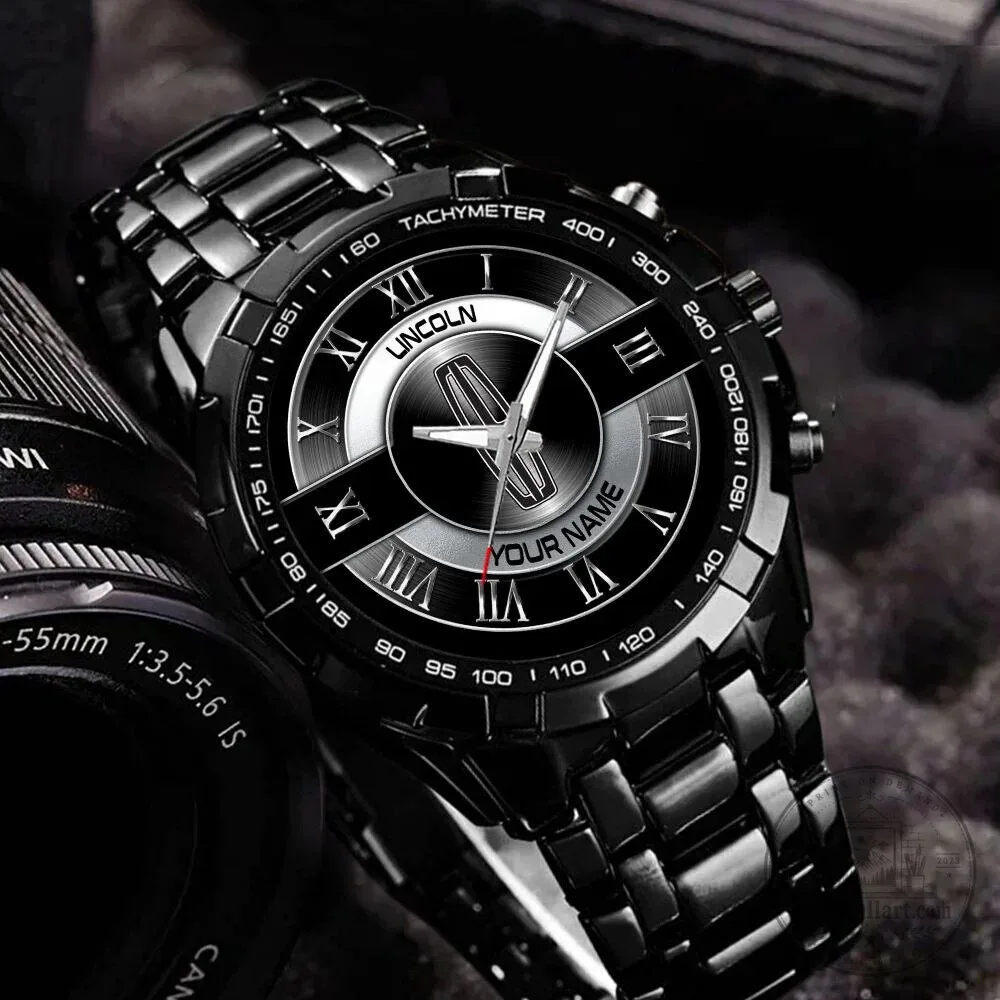 Elegant Fashion Design Watch from Lincoln Motor Company with Custom Name Option 8 Elegant Fashion Design Watch from Lincoln Motor Company with Custom Name Option