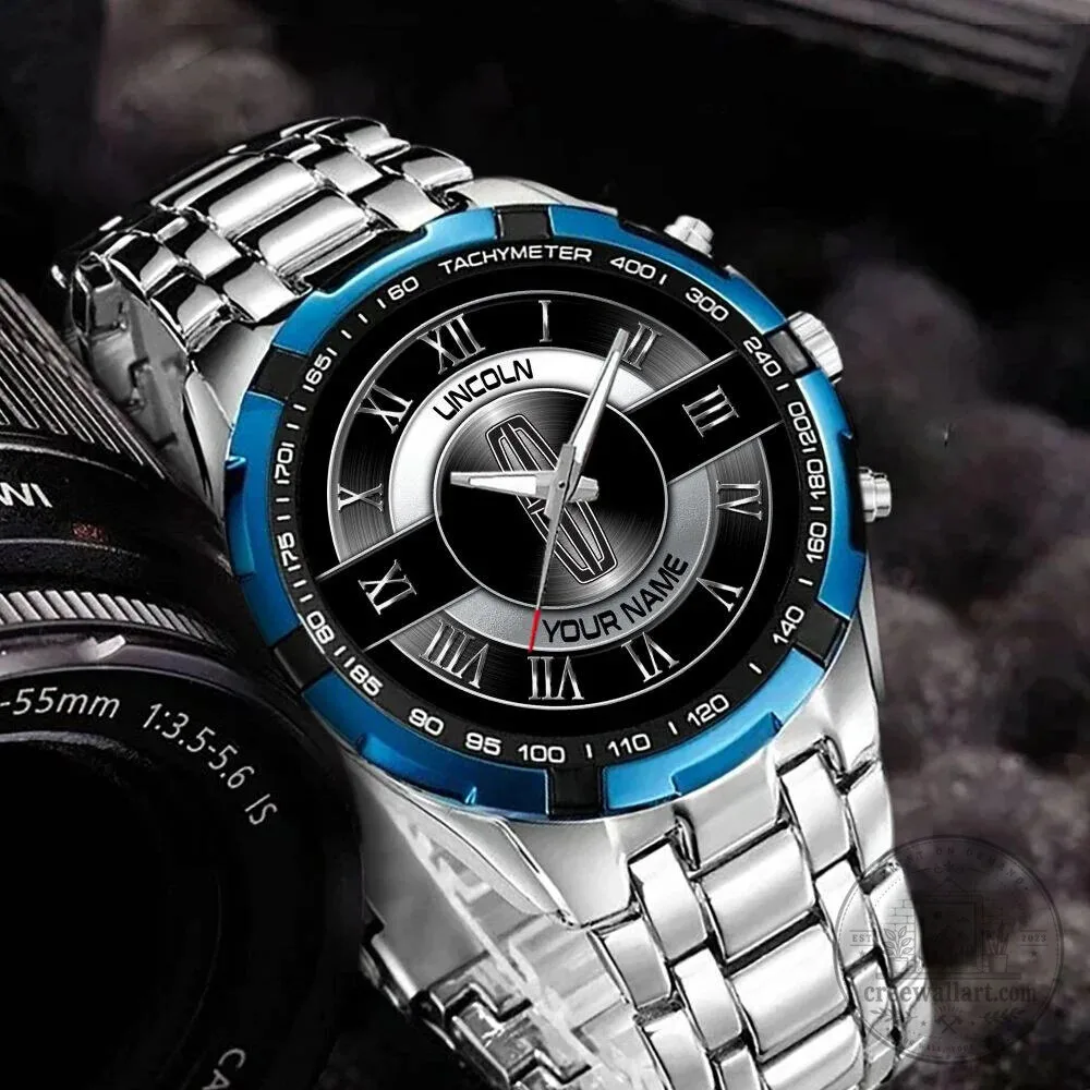 Elegant Fashion Design Watch from Lincoln Motor Company with Custom Name Option 10 Elegant Fashion Design Watch from Lincoln Motor Company with Custom Name Option