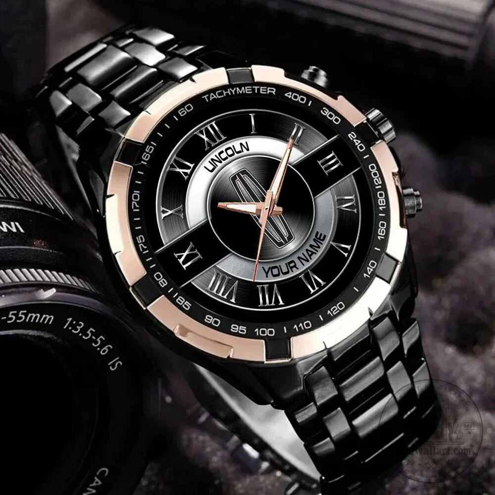 Elegant Fashion Design Watch from Lincoln Motor Company with Custom Name Option 11 Elegant Fashion Design Watch from Lincoln Motor Company with Custom Name Option